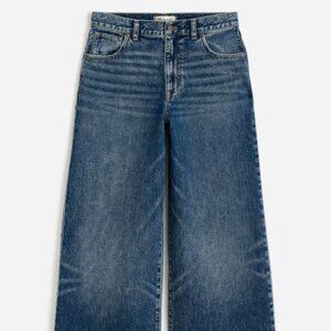 Madewell Women's Blue Flare & Wide Leg Jeans